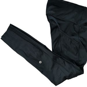 Lululemon Black Leggings Size 4. So many pockets!